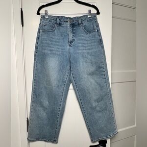 Universal Standard Wide Leg Cropped Jeans (10)